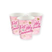 Picture of HOLY COMMUNION PINK PAPER CUPS 250ML - 8 PACK